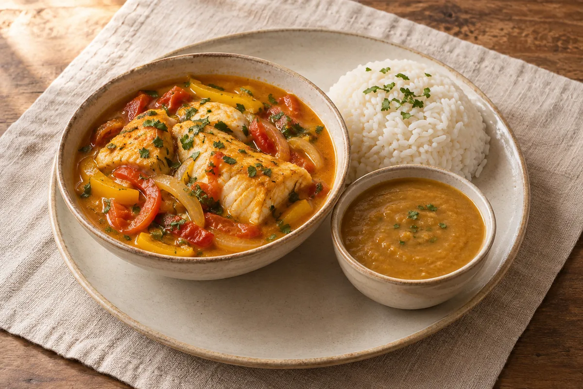 Moqueca de pescada amarela ou branca
